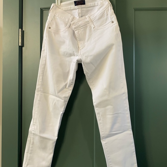 JAMES JEANS Twiggy Crop Skinny Jean in Frost White - gently worn - Picture 2 of 9